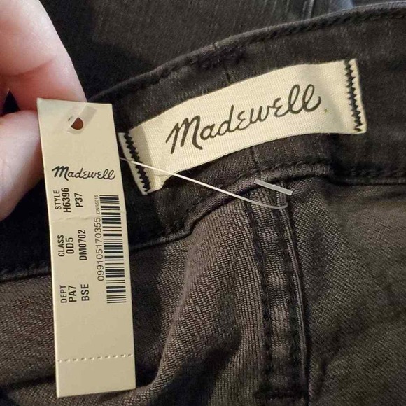 Madewell Curvy High-Rise Skinny Jeans in Black Sea plus size 37 Petite 24 - Picture 7 of 11